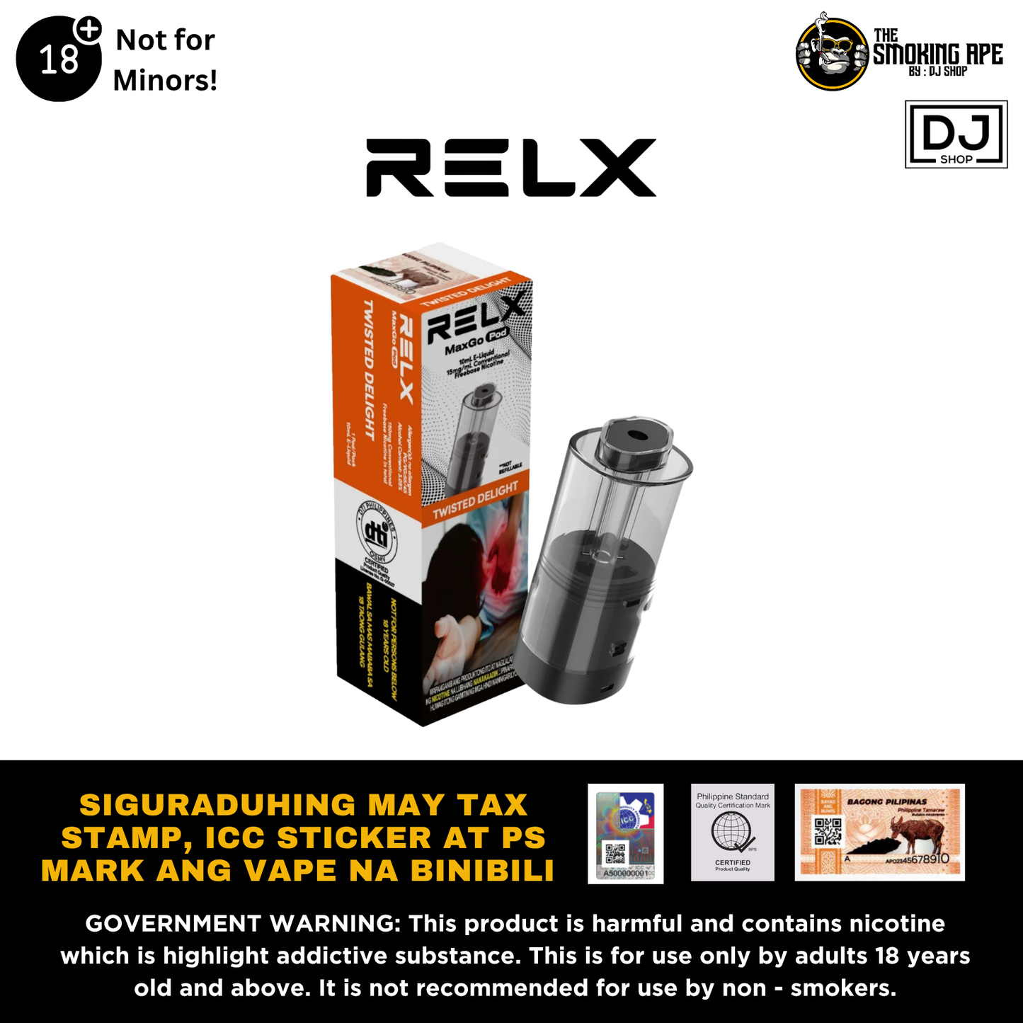 RELX MaxGo Pod