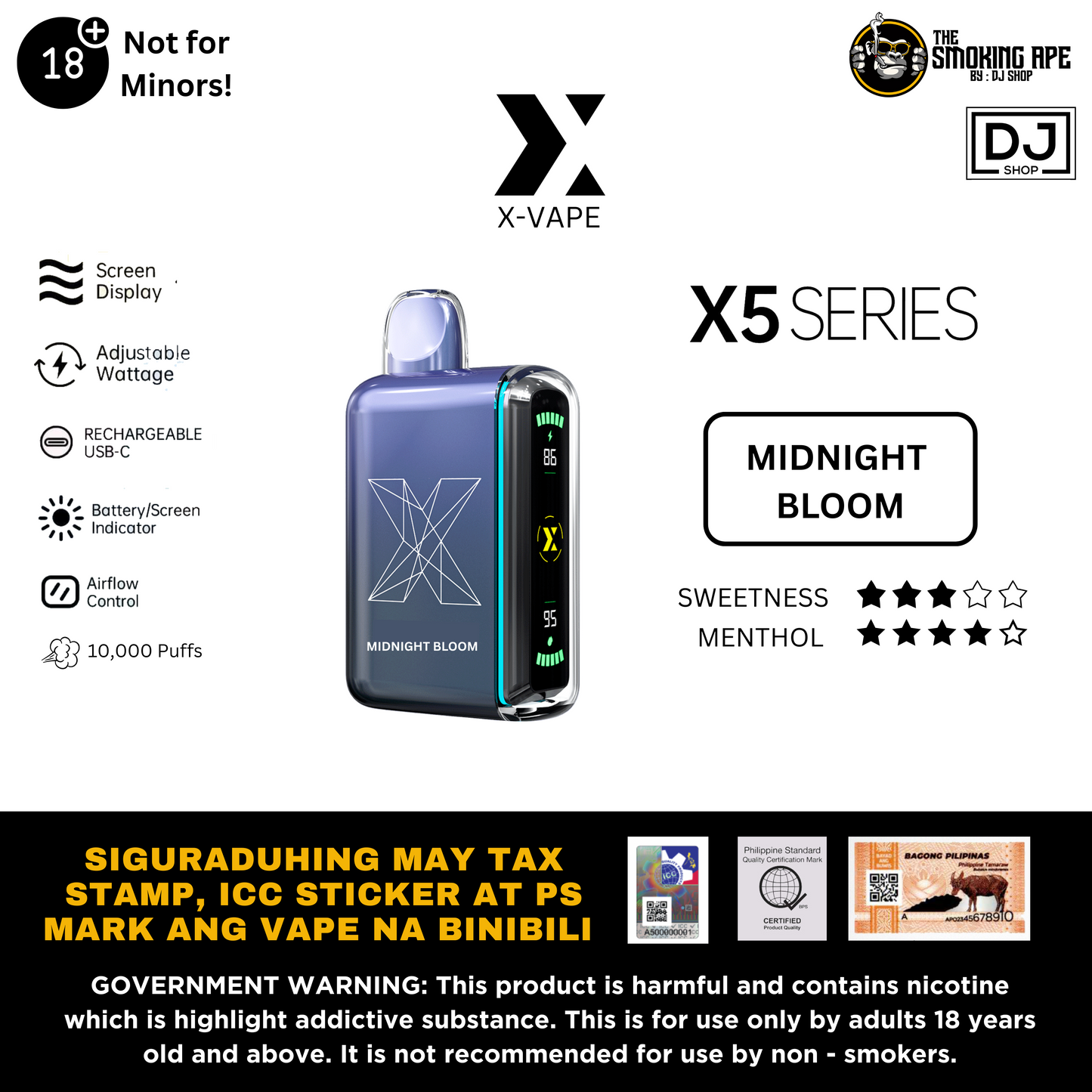 X-Vape X5 Series