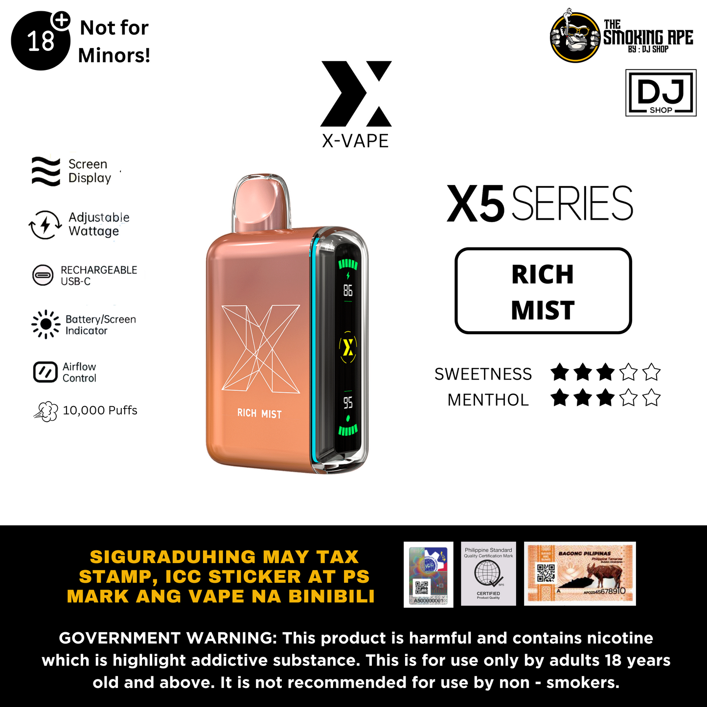 X-Vape X5 Series