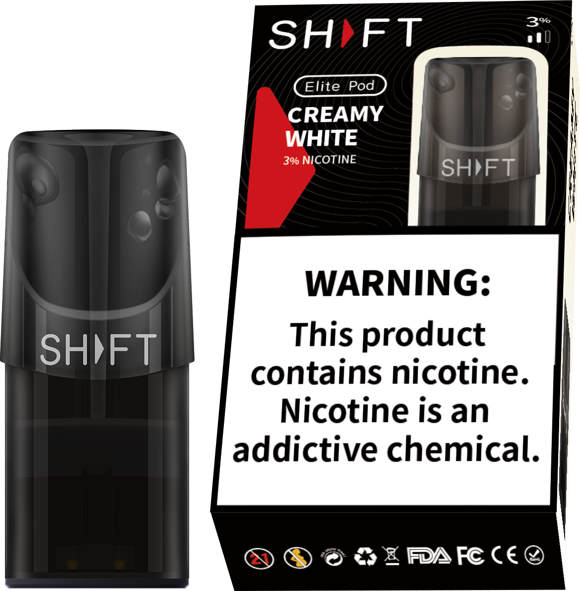 SHIFT S1 3% NICOTINE PODS
