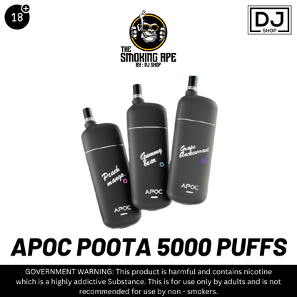 Poota 5000 Puffs Rechargeable Disposable