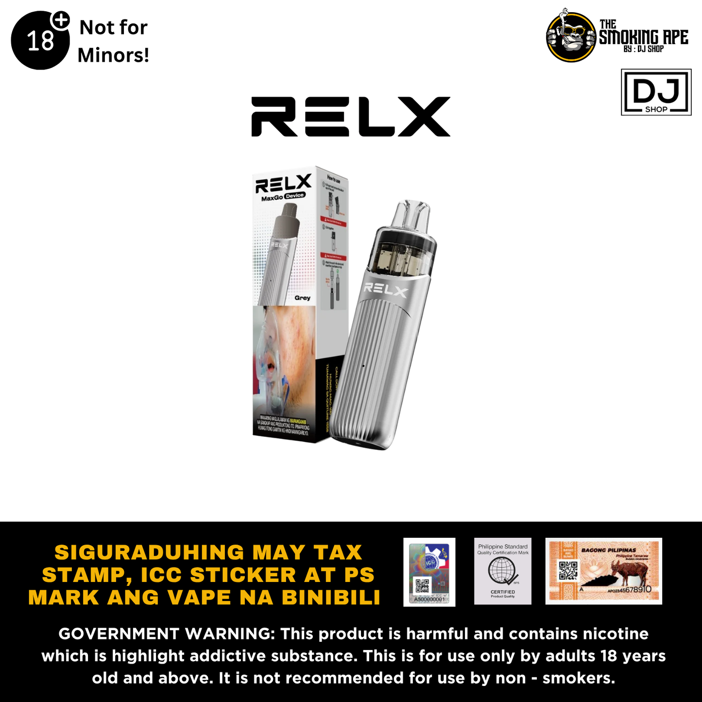 RELX MaxGo Device