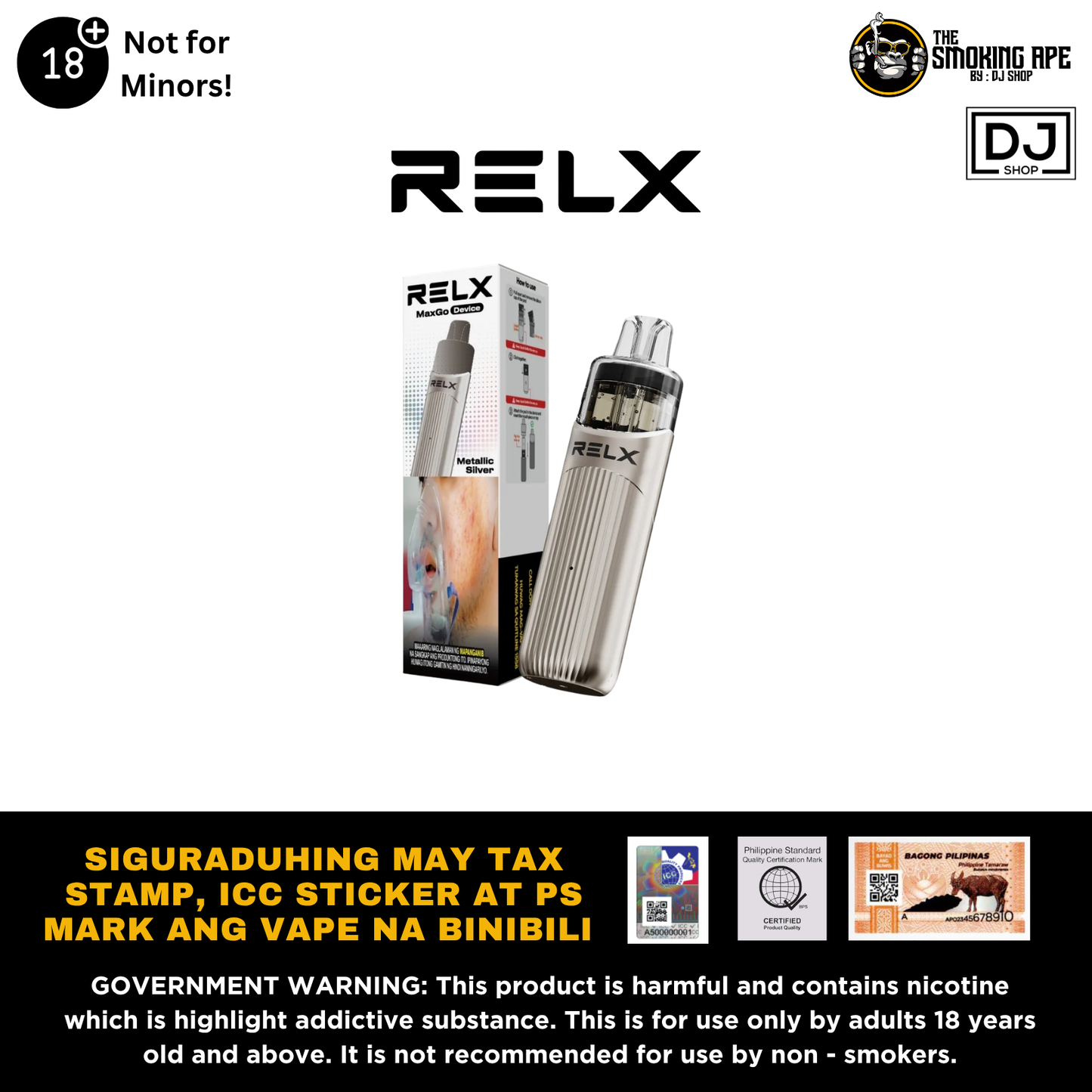 RELX MaxGo Device