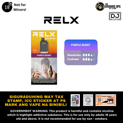 RELX Pocket Bai Disposable Vape