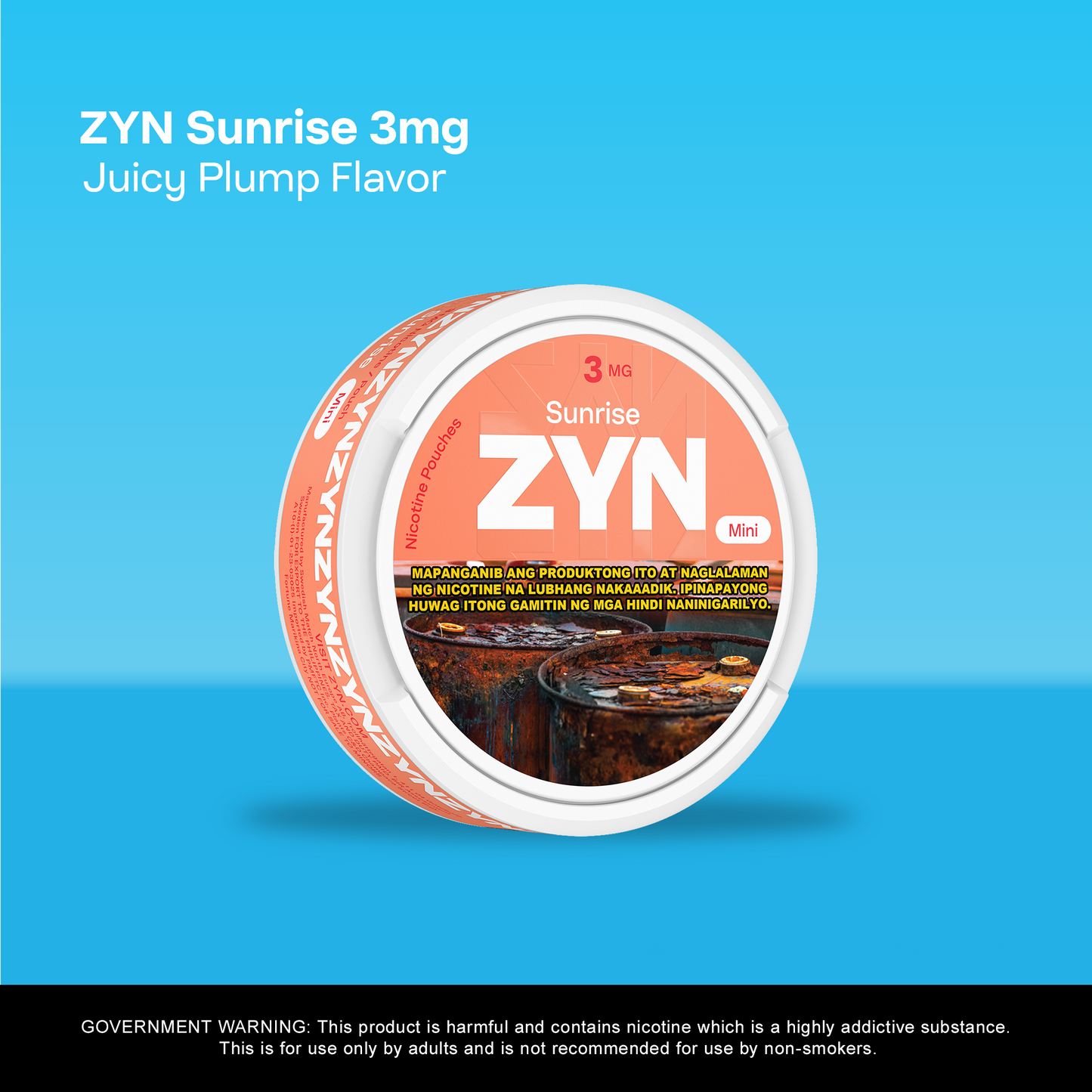 ZYN Sunrise 3mg
