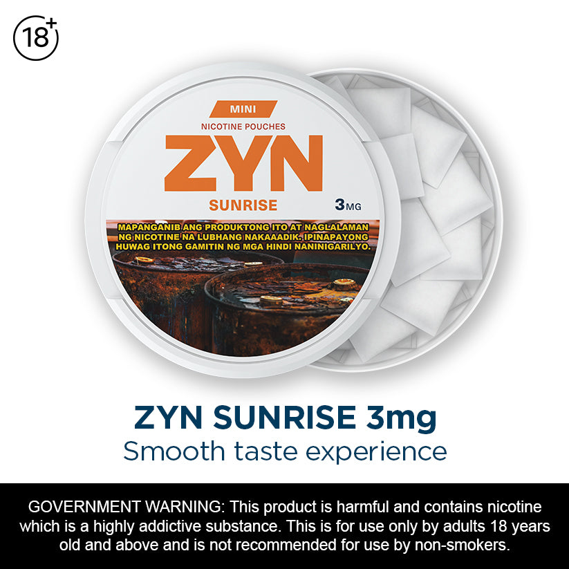 ZYN Sunrise 3mg