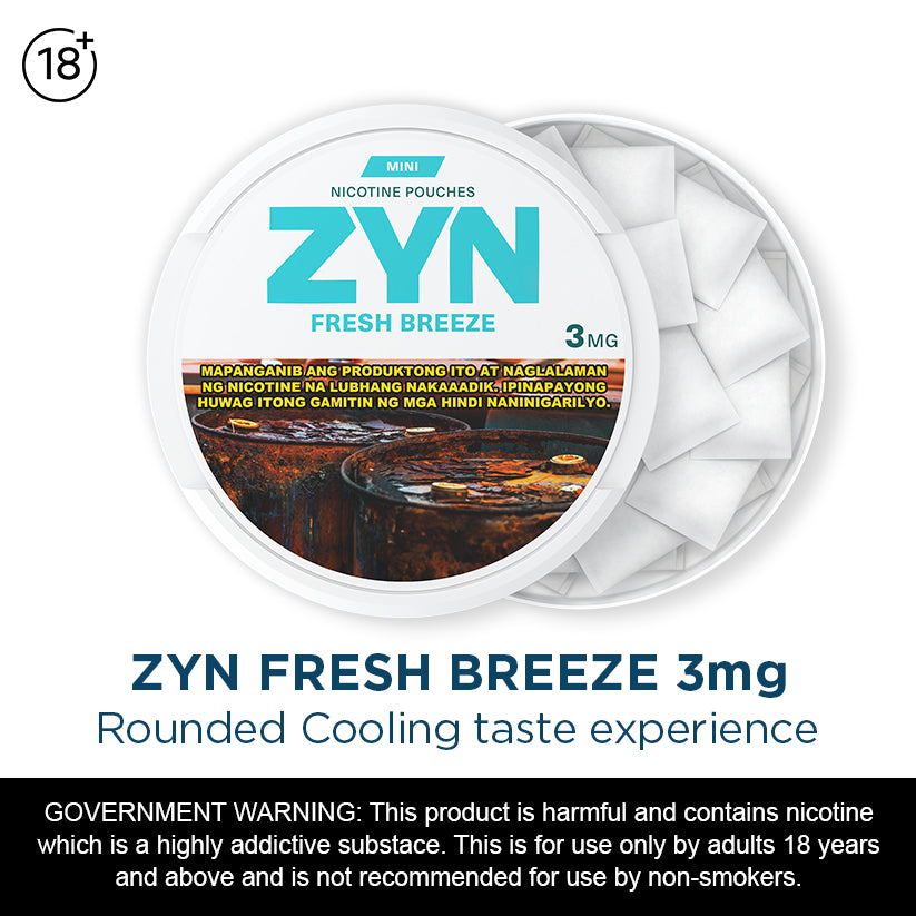 ZYN Fresh Breeze 3mg